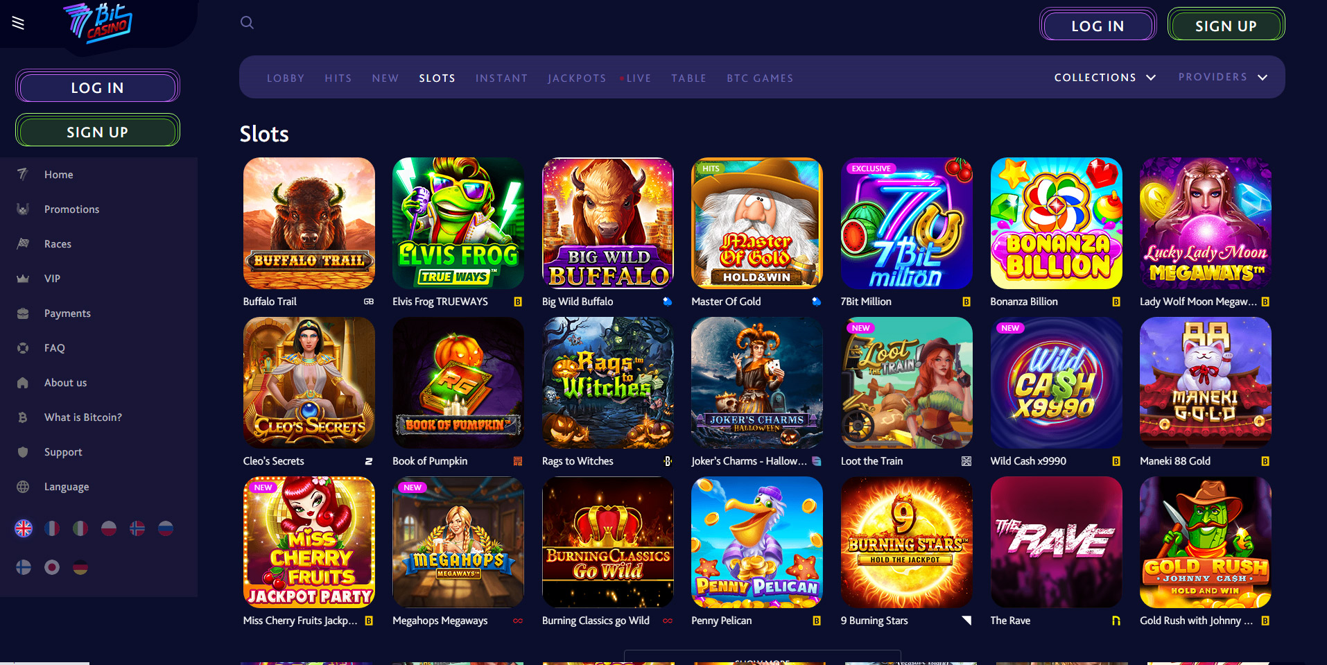 7Bit Casino Slots